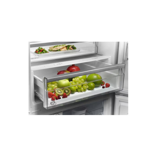 AEG ORC6M481EL Beépíthető kombinált alul fagyasztós hűtő