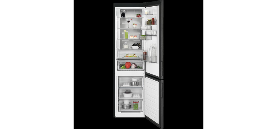 AEG ORC8M361EL Beépíthető kombinált alul fagyasztós hűtő AEG ORC8M361EL Beépíthető kombinált alul fagyasztós hűtő