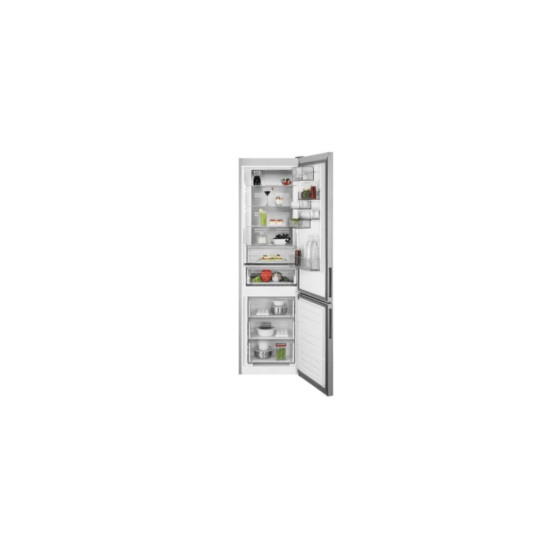 AEG RCB736E7MX Beépíthető kombinált alul fagyasztós hűtő