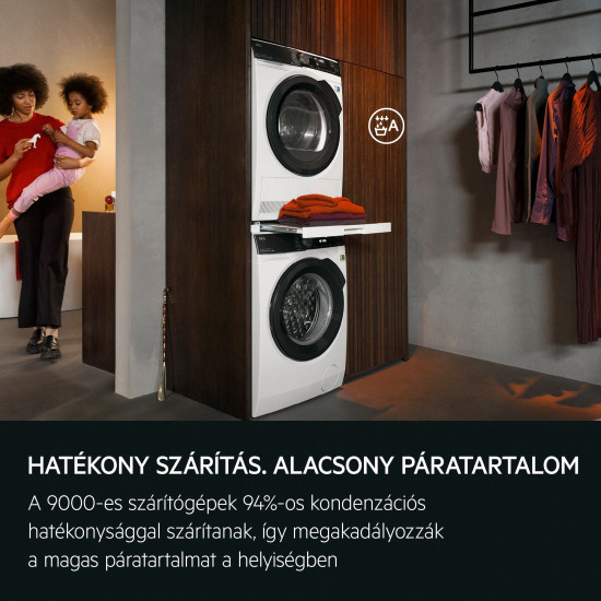 AEG TR9394CE Hőszivattyús szárítógép