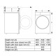 Gorenje WG484A31B Elöltöltős mosógép