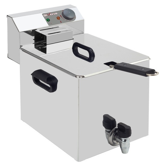 DIVERSO by Diamond WR-EF08-S8 Ipari elektromos fritőz