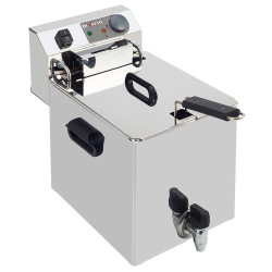 DIVERSO by Diamond WR-EF10-S1 Ipari elektromos fritőz