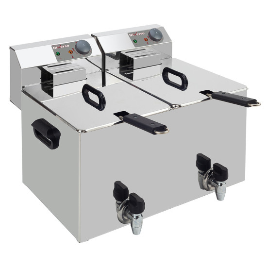 DIVERSO by Diamond WR-EF16-D8 Ipari elektromos fritőz