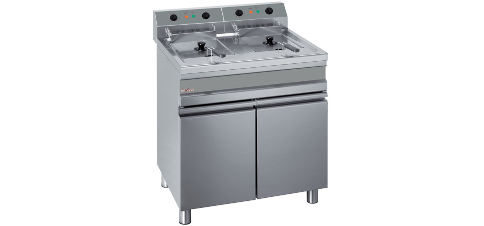 DIVERSO by Diamond WR-EF28-E2 Ipari elektromos fritőz