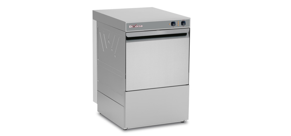 DIVERSO by Diamond WR-LB40-MC Ipari elöltöltős mosogatógép