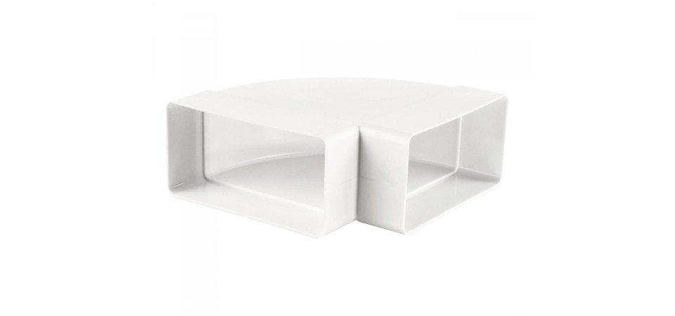 Egyéb Lapos csatorna vízszintes könyök 105400 Könyök 90 fokos