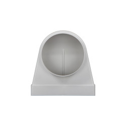 Egyéb Cső átalakító idom, átmérő 150 mm, 90x220 mm 105691 Átalakító