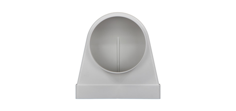 Egyéb Cső átalakító idom, átmérő 150 mm, 90x220 mm 105691 Átalakító