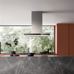 FALMEC LUMINA NRS sziget páraelszívó, 90 cm, inox/üveg 2344874 Sziget páraelszívó