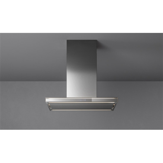 FALMEC Falmec LUMINA NRS 120 cm fali páraelszívó, inox/üveg 2344881 Kürtős páraelszívó