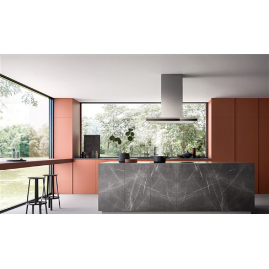 FALMEC Falmec LUMINA NRS 90 cm fali páraelszívó, inox/üveg 2344898 Kürtős páraelszívó