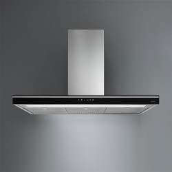 FALMEC Falmec LUCE 90 cm fali páraelszívó, fekete 2348261 Kürtős páraelszívó