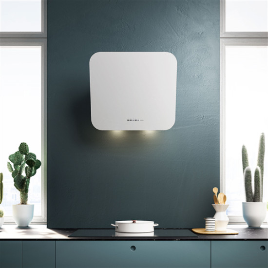 FALMEC Falmec TAB 80 cm fali páraelszívó, fehér 2352091 Kürtős páraelszívó