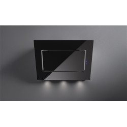 FALMEC Falmec QUASAR 60 cm fali páraelszívó, fekete üveg 2353982 Kürtős páraelszívó