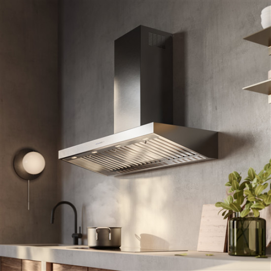 FALMEC Falmec MARTE PRO 90 cm fali páraelszívó, inox 2355221 Kürtős páraelszívó