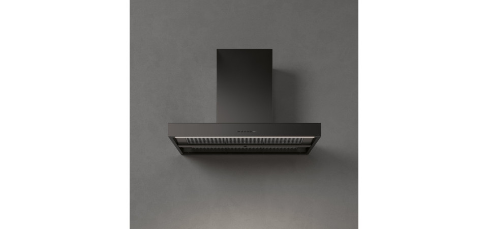 FALMEC PLANE NO-DROP fali páraelszívó, 90 cm, fekete 2362564 Kürtős páraelszívó