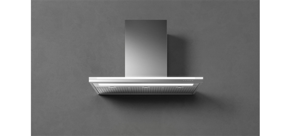 FALMEC Falmec LUMEN NRS 90 cm fali páraelszívó, inox 2362922 Kürtős páraelszívó