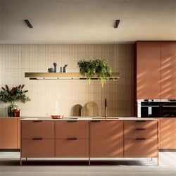 FALMEC LIGHT sziget páraelszívó, 180 cm, bronz 2364889 Sziget páraelszívó