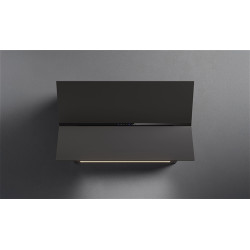 FALMEC Falmec FUSION 85 cm fali páraelszívó, matt fekete üveg 2366241 Kürtős páraelszívó
