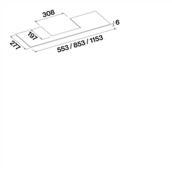 FALMEC Falmec VIRGOLA TOUCH 120 cm beépíthető páraelszívó, fekete 2367422 Aláépíthető páraelszívó