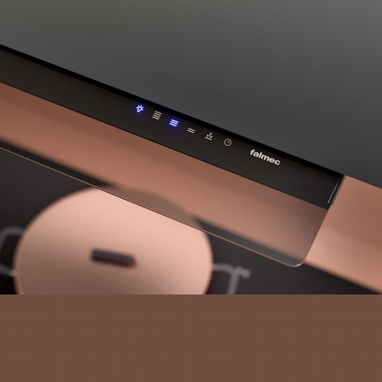 FALMEC Falmec VIRGOLA TOUCH 90 cm beépíthető páraelszívó, inox 2367477 Aláépíthető páraelszívó