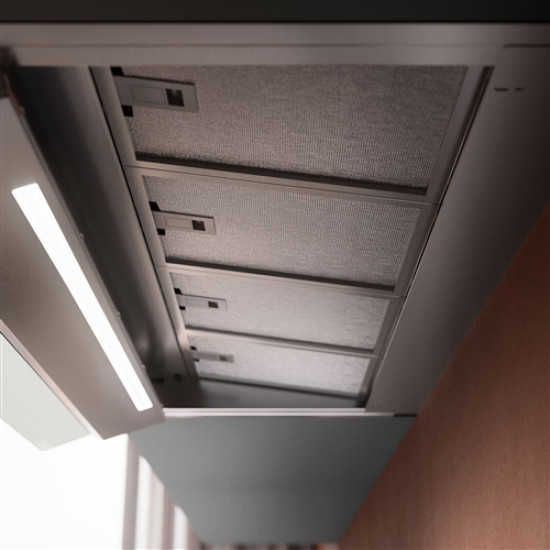 FALMEC Falmec VIRGOLA TOUCH NRS 60 cm beépíthető páraelszívó, inox 2368092 Aláépíthető páraelszívó