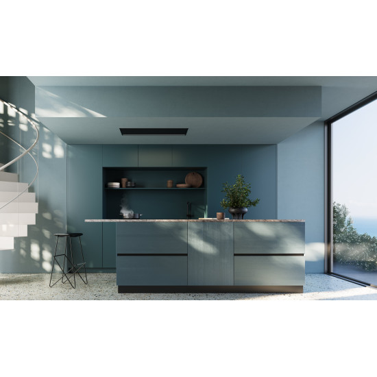 FALMEC MIRAGE mennyezeti páraelszívó, 100 cm, fekete 2369785 Kürtős páraelszívó