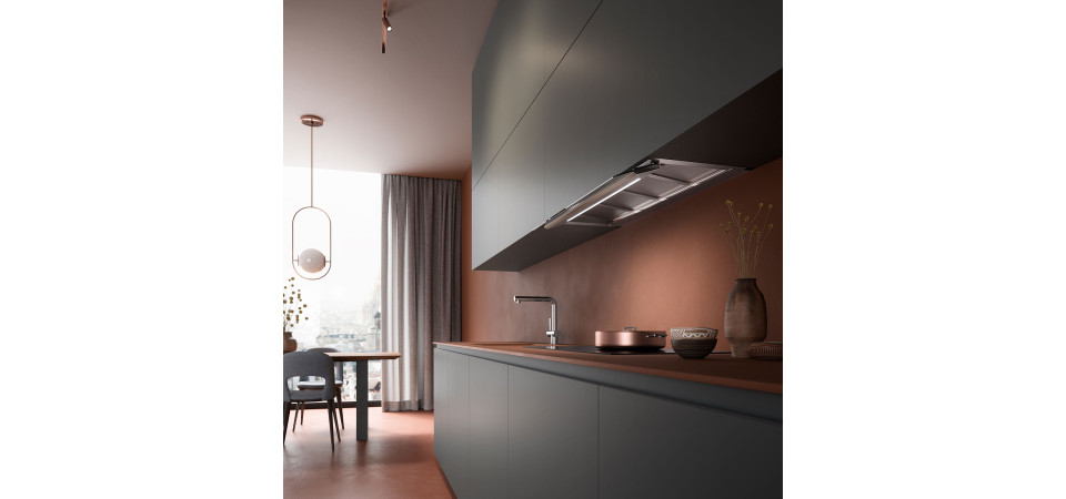 FALMEC VIRGOLA TOUCH COMFORT beépíthető páraelszívó 2370811 Kürtős páraelszívó