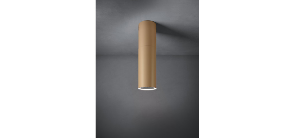FALMEC POLAR LIGHT fali páraelszívó, 35 cm, arany 2371733 Kürtős páraelszívó