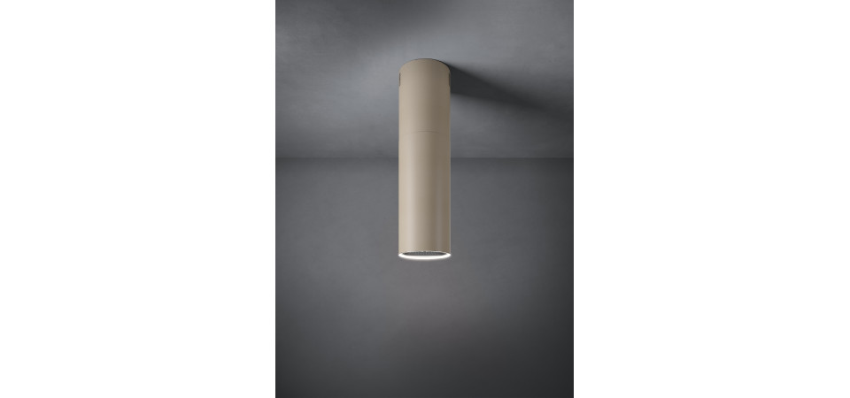 FALMEC POLAR LIGHT sziget páraelszívó, 35 cm, meleg szürke 2371764 Kürtős páraelszívó
