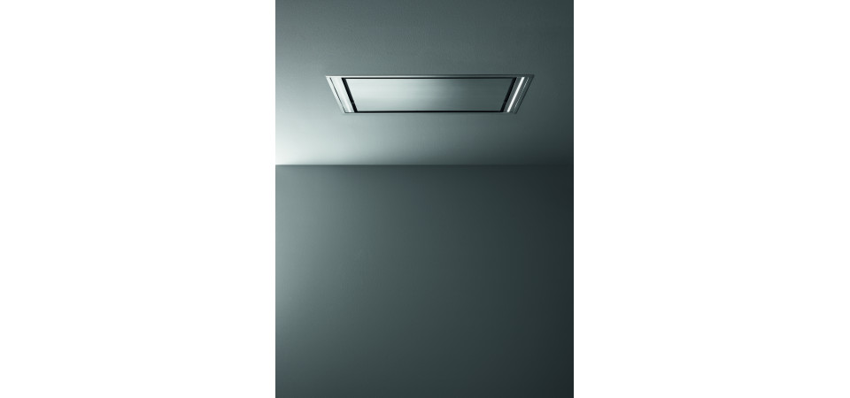 FALMEC STELLA SLIM mennyezeti páraelszívó, 120 cm, inox 2372129 Kürtős páraelszívó