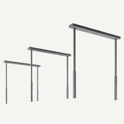FALMEC Falmec SPAZIO 180 tartókar-hosszabbító szett H=900 mm, inox 2711898 Borospohár tartó mosogatógéphez