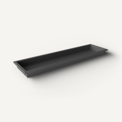 FALMEC Falmec SHELF  növénytartó tálca 90 cm polc modulhoz, inox 2713663 Borospohár tartó mosogatógéphez