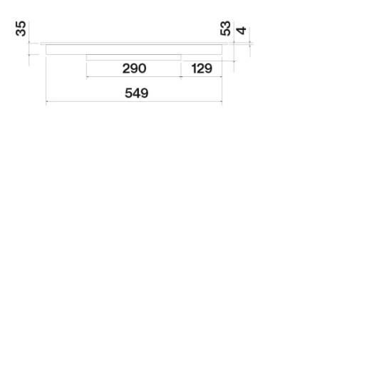 FALMEC Falmec 58 cm indukciós főzőlap 2901152 Beépíthető indukciós főzőlap