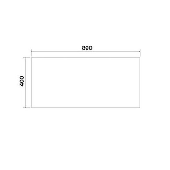 FALMEC Falmec 89x40 cm 