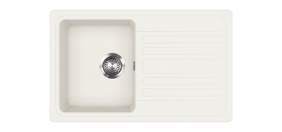 Evido EVIDO HOME 45S gránit mosogatótál dugókiemelő nélkül 442206 Gránit mosogatótálca