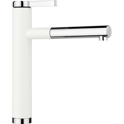 Blanco LINEE-S fehér/króm HD 518441 Gránit csaptelep