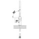 Blanco CARENA csaptelep, króm, HD 520766 Rozsdamentes acél csaptelep