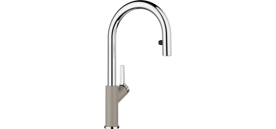 Blanco CARENA-S Vario tartufo/króm HD 521376 Gránit csaptelep Blanco CARENA-S Vario tartufo/króm HD 521376 Gránit csaptelep