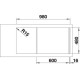 Blanco FARON XL 6S fehér exc. 524787 Gránit mosogatótálca