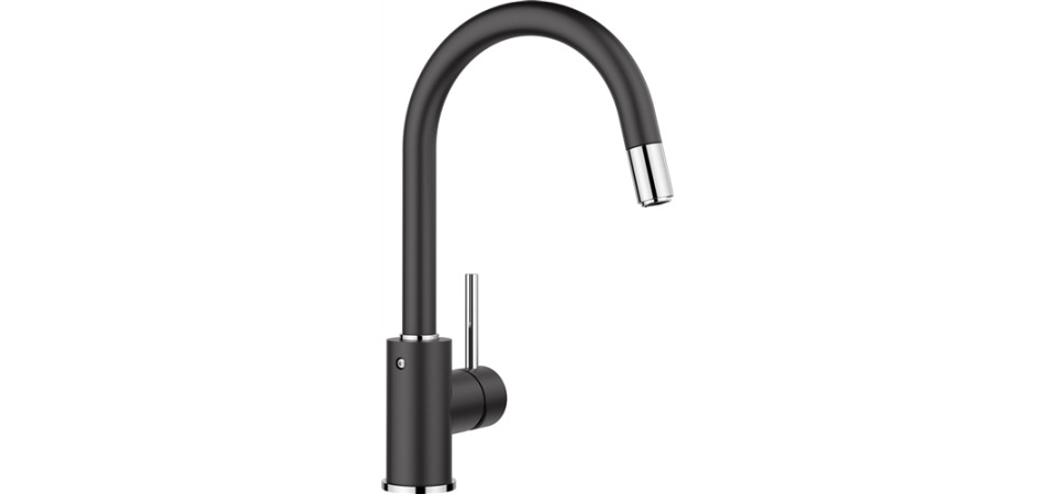 Blanco MIDA-S silgranit fekete HD 526146 Gránit csaptelep Blanco MIDA-S silgranit fekete HD 526146 Gránit csaptelep