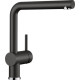 Blanco LINUS csaptelep, fekete, SILGRANIT-Look, HD 526149 Gránit csaptelep