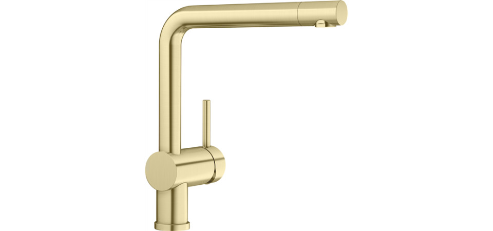 Blanco LINUS satin gold HD 526683 Rozsdamentes acél csaptelep Blanco LINUS satin gold HD 526683 Rozsdamentes acél csaptelep