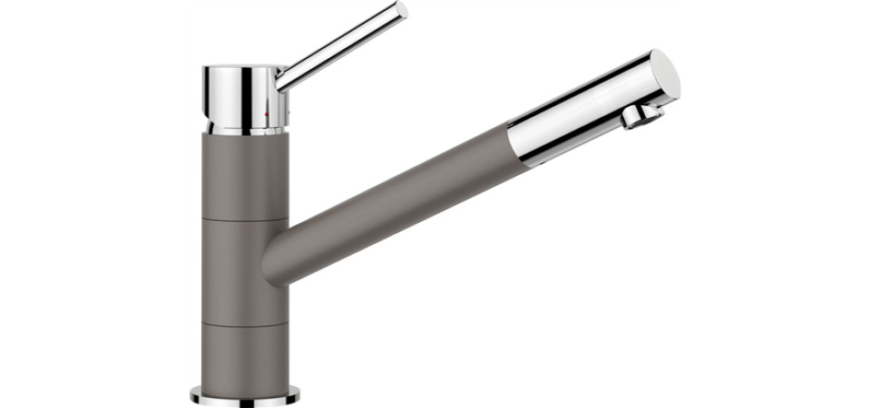 Blanco KANO vulkánszürke / króm HD 526950 Gránit csaptelep Blanco KANO vulkánszürke / króm HD 526950 Gránit csaptelep