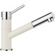 Blanco KANO-S kihúzható fejes csaptelep, törtfehér/króm, SILGRANIT-Look, HD 526953 Gránit csaptelep