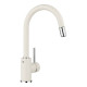 Blanco MIDA-S kihúzható fejes csaptelep, törtfehér, SILGRANIT-Look, HD 526968 Gránit csaptelep