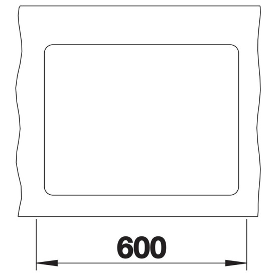 Blanco SUBLINE 340/160-F SILGRANIT mosogató, balos, vulkánszürke 527344 Gránit mosogatótálca
