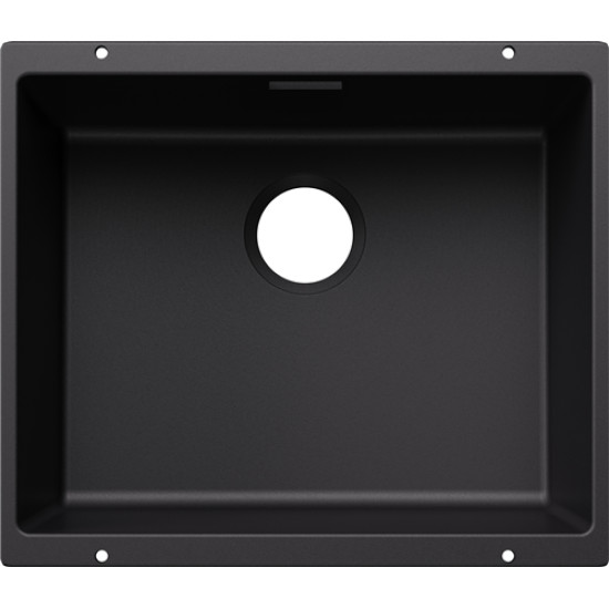 Blanco SUBLINE 500-U fekete lefolyó nélk. 527794 Gránit mosogatótálca