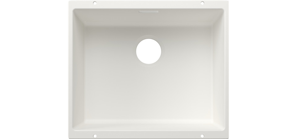 Blanco SUBLINE 500-U fehér lefolyó nélk. 527799 Gránit mosogatótálca